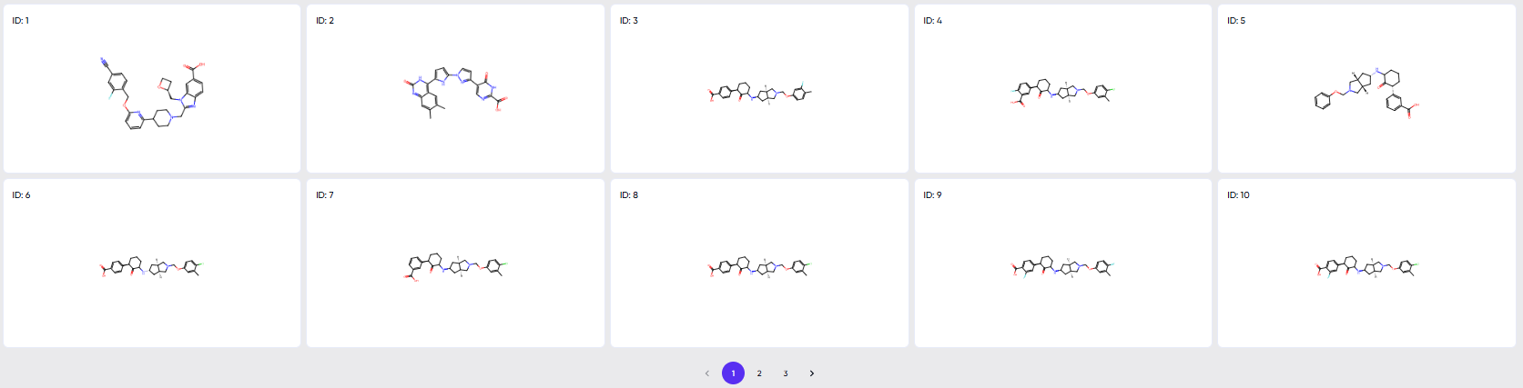MoleculeGEN ADMET Job Submission Image-2