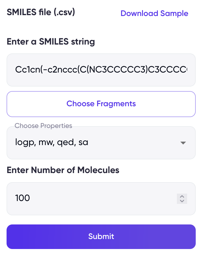 MoleculeGEN BioSwap Input Image