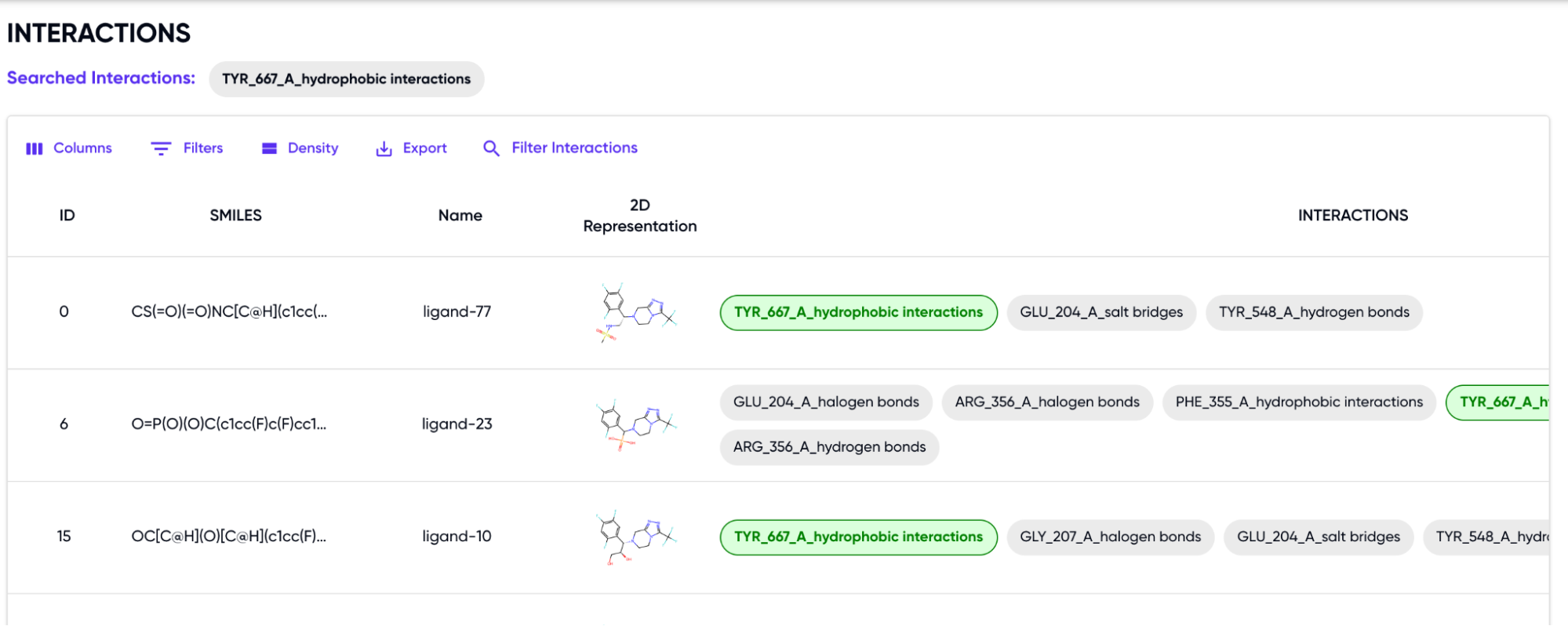 MoleculeGEN Lift Filter Image